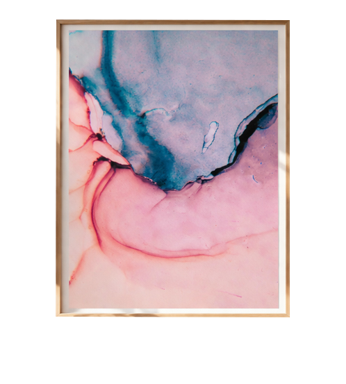 Bluish Ink Drift
